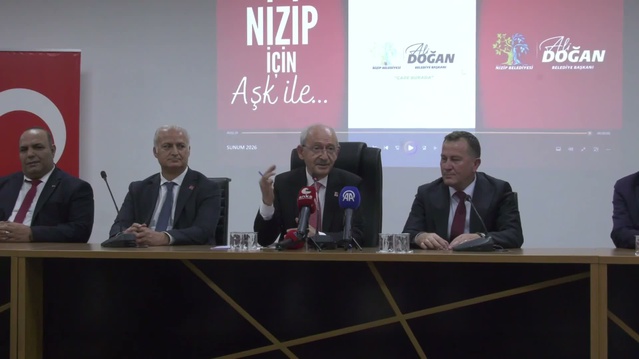 Kılıçdaroğlu Nizip'te hesap vermenin siyasetçinin namusu olduğunu söyledi