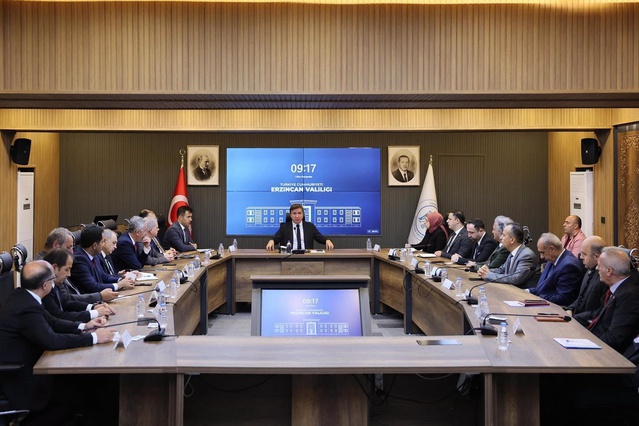 Erzincan'da 35. Birim Amirleri Toplantısı'nda projeler ve talepler ele alındı