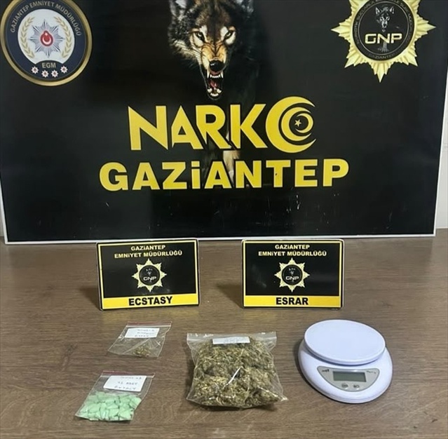 Gaziantep'te narkotik operasyonda 294 şüpheli gözaltına alındı, 48'i tutuklandı