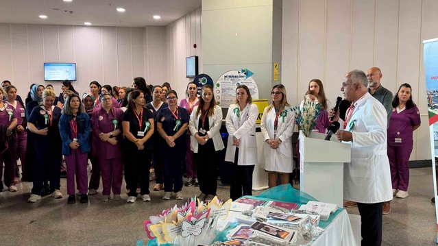 Ankara Bilkent Şehir Hastanesi'nde anne adaylarına normal doğum standı açıldı