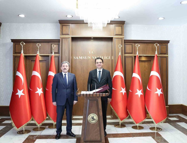 Amasya, Tokat ve Çorum valileri Samsun Valisi Tavlı'yı iş birliği için ziyaret etti