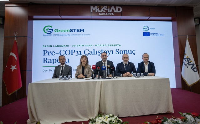 GreenSTEM sonuç raporu tamamlandı, Sakarya'da 7 masanın önerileri açıklandı