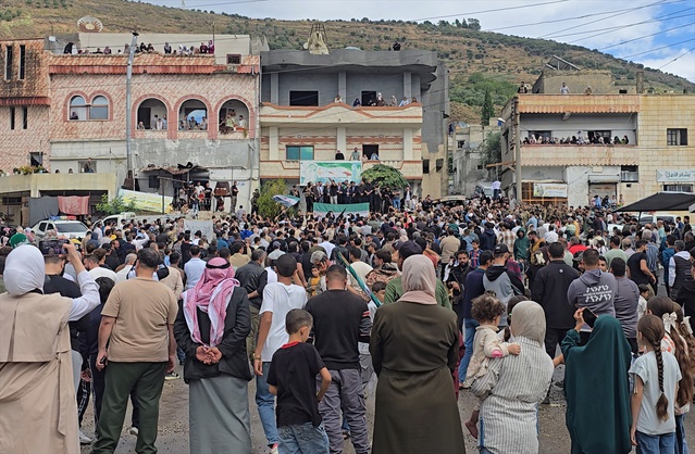 Mihraç Ural'ın yakalanması Banyas, Bayda ve Ras en-Nebi'de sevinçle karşılandı