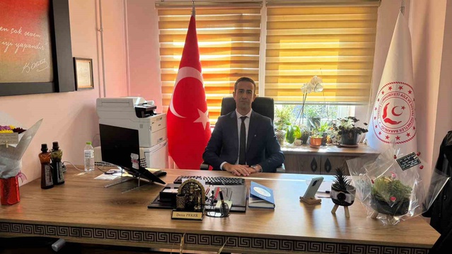 Alaplı Sosyal Hizmetler Müdürlüğüne atanan Deniz Peker, görevine bugün başladı