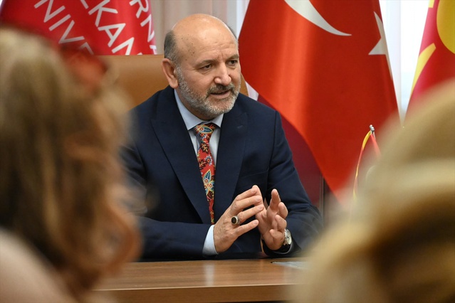 Kuzey Makedonya'daki IBU'nun yeni rektörü oy birliğiyle Prof. Dr. Mehmet Bulut oldu