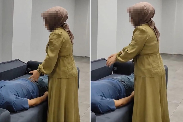 Bir de kayda alıp paylaştılar! Tartışma yaratan tedavi yöntemi