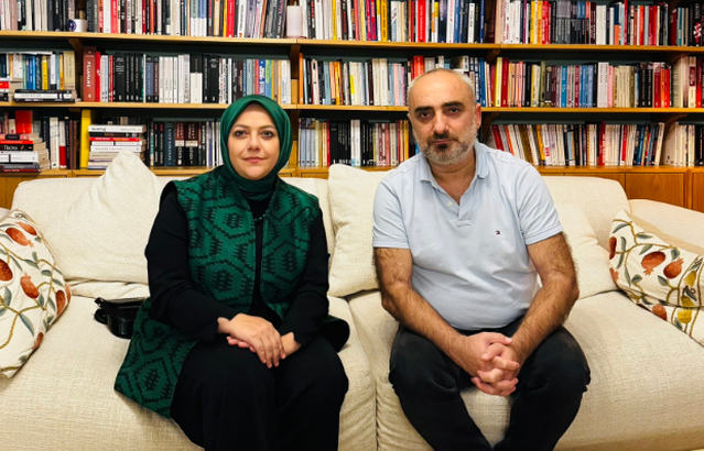 Denizli Milletvekili Sema Silkin Ün, ev hapsindeki İsmail Saymaz'a geçmiş olsun dedi