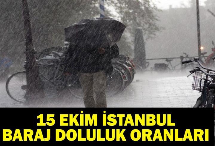 İSKİ BARAJ DOLULUK ORANLARI 15 EKİM 2026: İstanbul'un Barajları Ne Kadar Doldu? İSKİ Açıkladı! Doluluk Oranında Rekor Artış