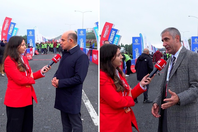Osmangazi Köprüsü’nde Cumhuriyet coşkusu: 19 ülkeden 6 bin 500 kişi koştu