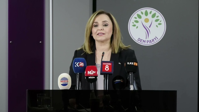 DEM Parti Sözcüsü Doğan, Kurtulmuş'a kapsayıcı İzleme Komisyonu için çağrı yaptı