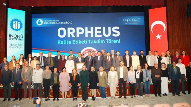 İnönü Üniversitesi Sağlık Bilimleri Enstitüsü, ORPHEUS etiketiyle Türkiye'de 8. oldu