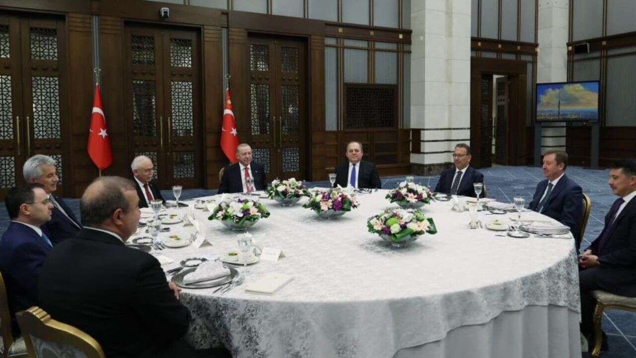 Cumhurbaşkanı Erdoğan, yüksek mahkeme başkanlarıyla görüştü