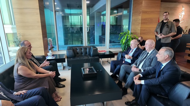 Ümit Özdağ, Antalya Konyaaltı'da Başkan Kotan ile görüşüp gündemi değerlendirdi