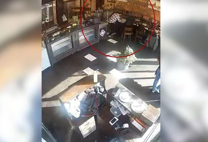 Diyarbakır’da hayat kurtaran müdahale kamerada