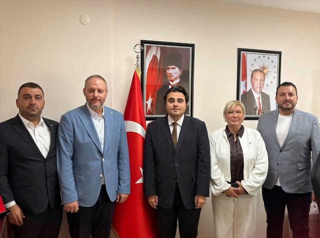 MHP Edirne İl Başkanı Biçer, Vali Yardımcısı Ciğerci ile görüş alışverişinde bulundu