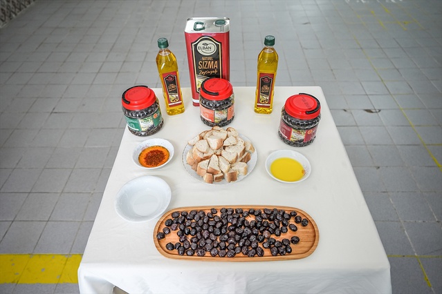 Gemlik'te cezaevi atölyesinde yılda 350-400 ton sofralık zeytin üretiliyor