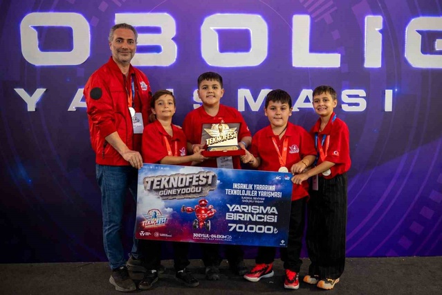 Denizli’nin bilim merkezinden TEKNOFEST’te dört Türkiye derecesi