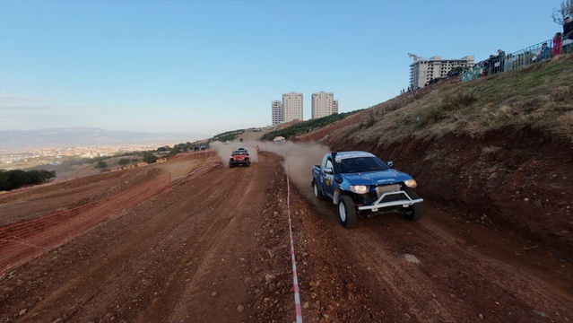 Denizli'de Baja Şampiyonası'nın 5. ayağı 16 araç ve 32 sporcuyla sona erdi