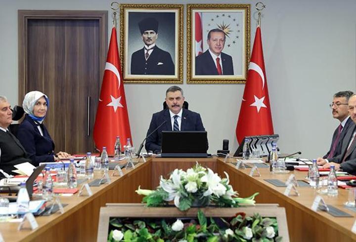 İçişleri Bakanı Çiftçi başkanlığında "asayiş" konulu güvenlik toplantısı yapıldı