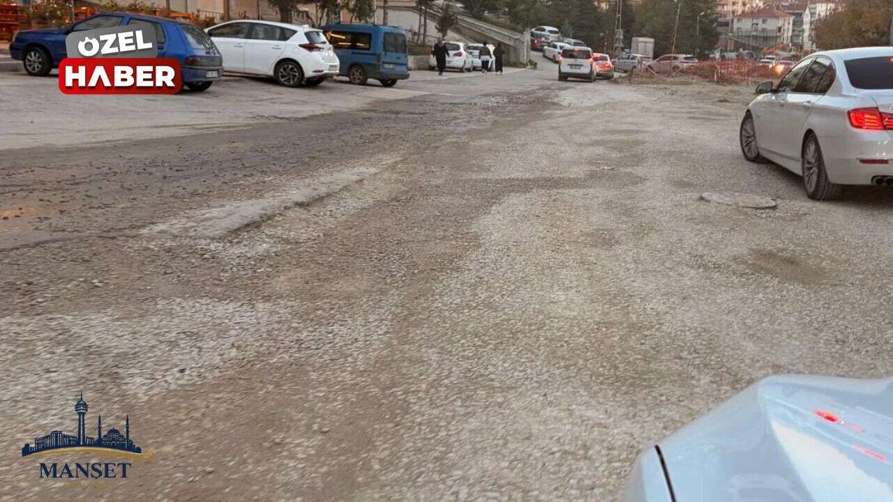 Keçiören 19 Mayıs Mahallesi’nde yollar sürücüleri zorluyor