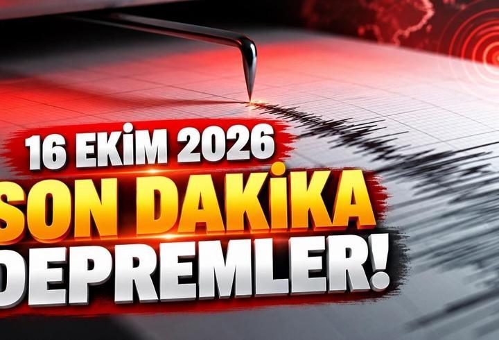 DEPREM Mİ OLDU, NEREDE? 16 EKİM SON DAKİKA DEPREMLER! AFAD ve Kandilli son depremler listesi