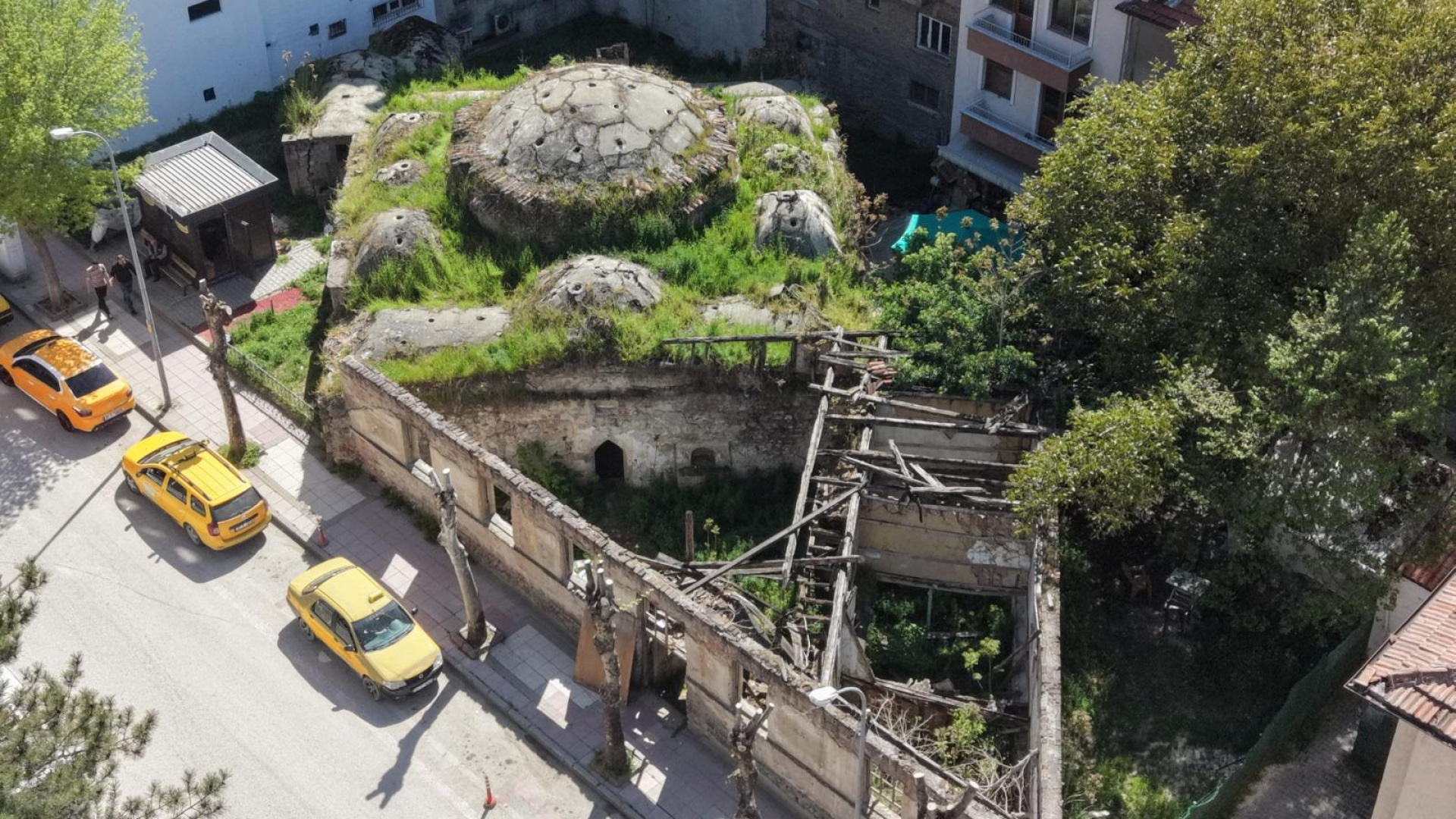 Taşköprü'deki tarihi hamam kütüphane olacak