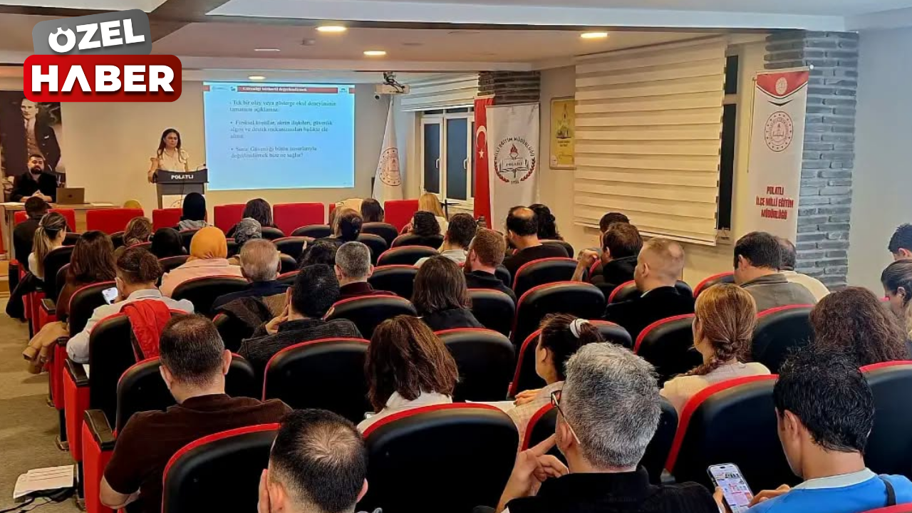 Polatlı’da güvenli okul eğitimleri başladı: 63 öğretmen katılıyor