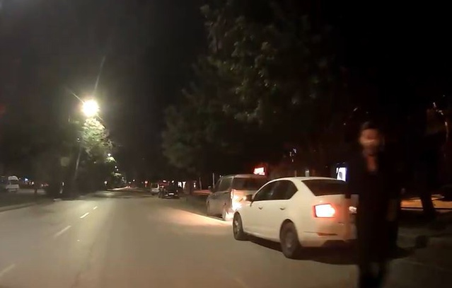 Adana'da selektör tartışması kamerada, sürücü küfredip darp girişiminde bulundu
