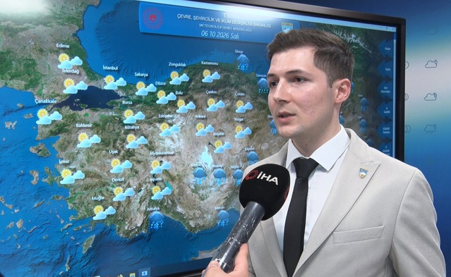 Meteoroloji uzmanı Dere, sıcaklıkların mevsim normallerine yükseleceğini söyledi