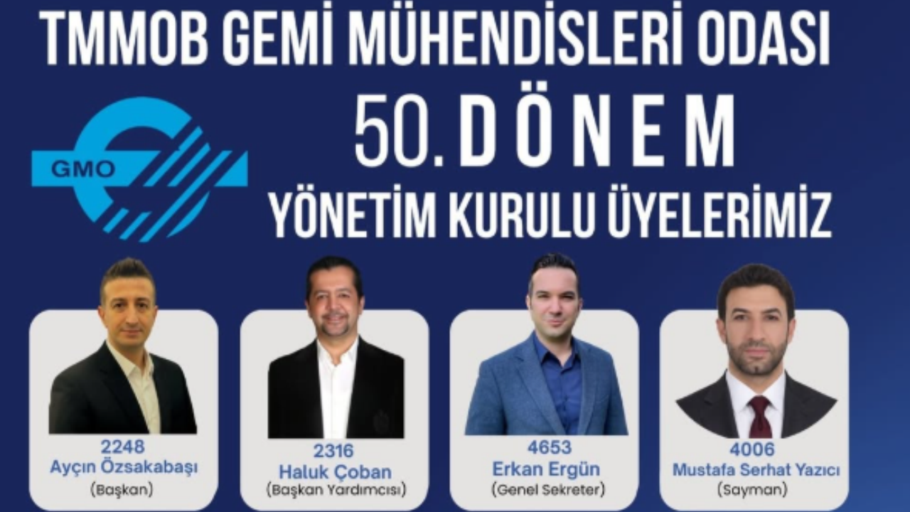 Gemi Mühendisleri Odası’nda görev değişimi