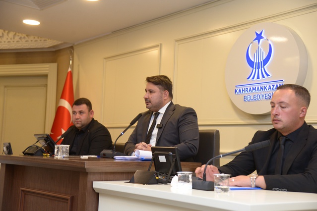 Kahramankazan Belediyesi Meclisi'nde 2027 bütçesi 1 milyar 800 milyon TL öngörüldü