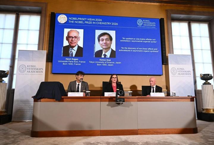 SON DAKİKA... 2026 Nobel Kimya Ödülü sahipleri belli oldu