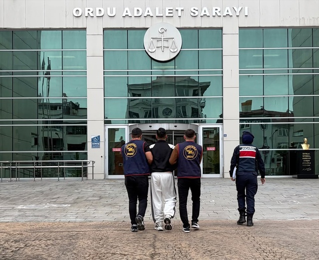 Ordu Altınordu'da evden altın ve 40 bin lira çalan 2 şüpheli tutuklandı