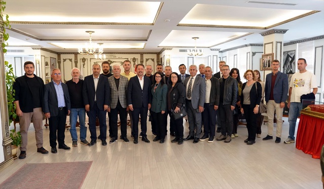 TBB Tarım ve Gıda Güvenliği Komisyonu, Beypazarı Belediye Başkanı Kasap'la görüştü