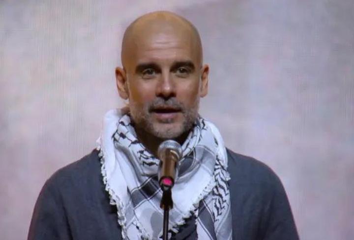 Guardiola'dan Filistin için dayanışma çağrısı: Onlar ölmüş değil, katledilmiş insanlar