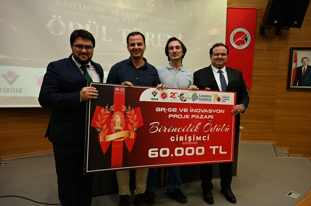 Karabük Teknokent firması PrintHere, Kastamonu'da 60 bin liralık ödül kazandı