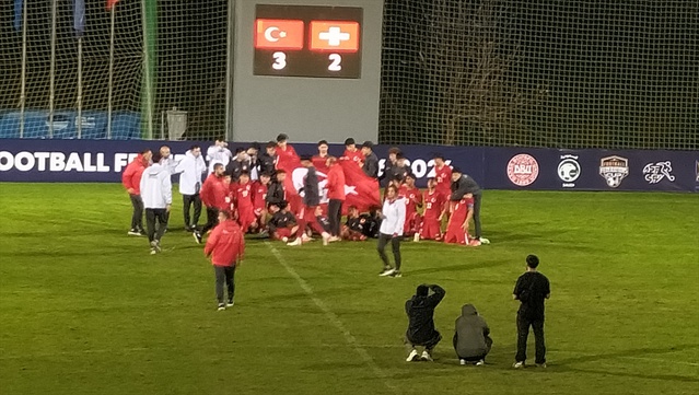 U16 Milli Futbol Takımı, Antalya'daki turnuvada İsviçre'yi 3-2 yenerek başladı