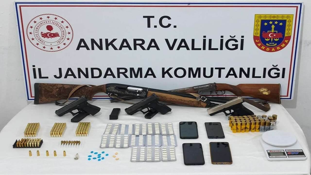 Ankara’da uyuşturucu operasyonu: 47 Şüpheli hakkında işlem yapıldı