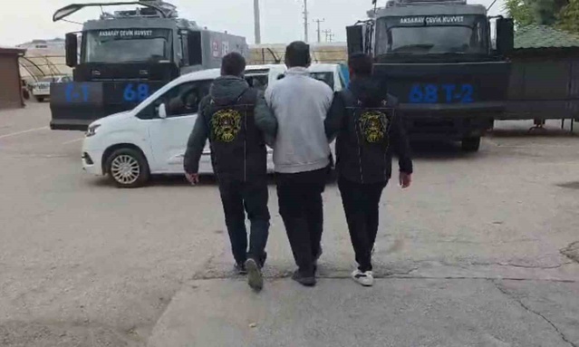 Aksaray'da traktör ve otomobil çalan hırsız, 17 ayrı suç kaydıyla tutuklandı
