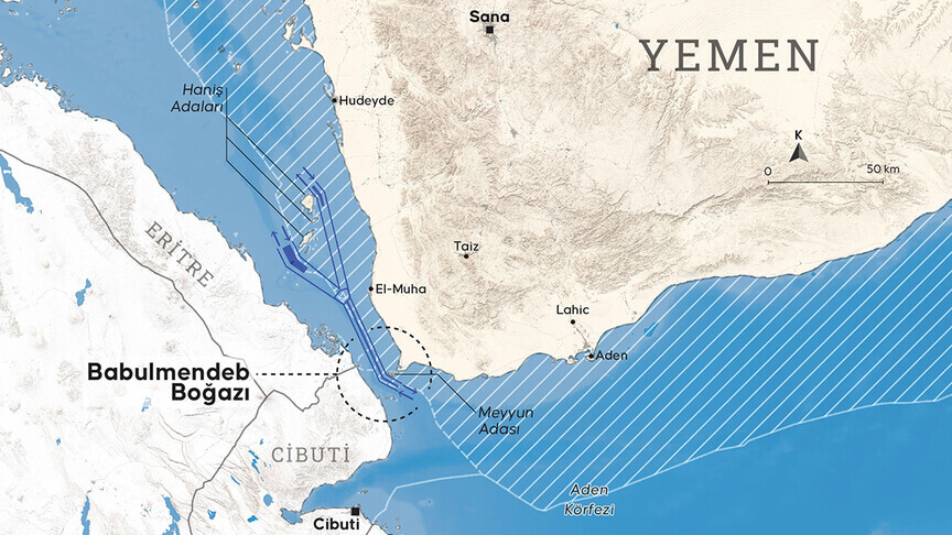 Yemen ordusu: Babulmendeb Boğazı'nda stratejik noktalarda kontrol sağlandı