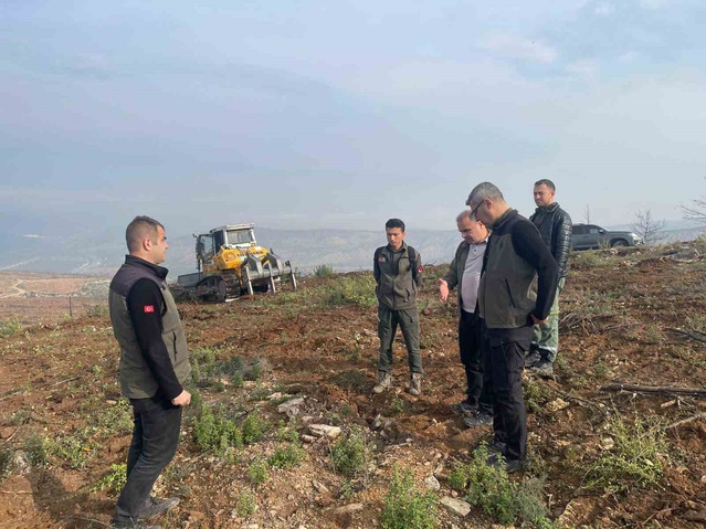 Bursa Orman Bölge Müdürü Şahan, Bilecik Osmaneli'deki yangın alanını inceledi