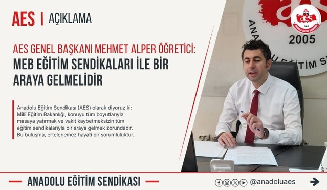 AES, okul şiddeti için MEB'e tüm eğitim sendikalarıyla acil buluşma çağrısı yaptı