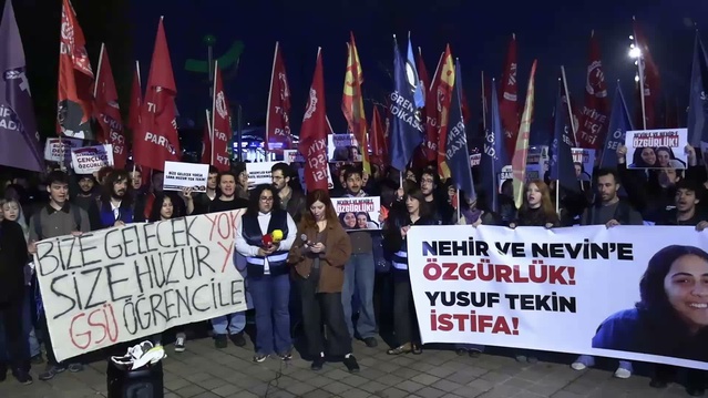 TİP, tutuklu iki üniversite öğrencisinin serbest bırakılması için Beşiktaş'ta buluştu