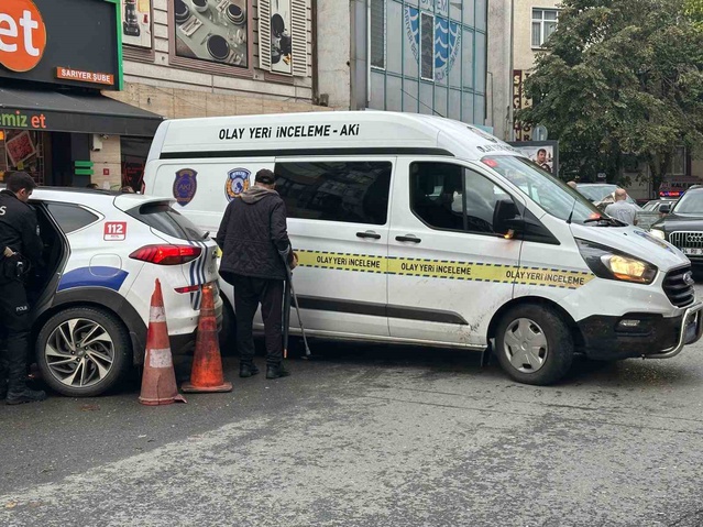 Sarıyer'de motosikletli iki şahıs iş yerine ateş açtı, 1 kişi yaralandı