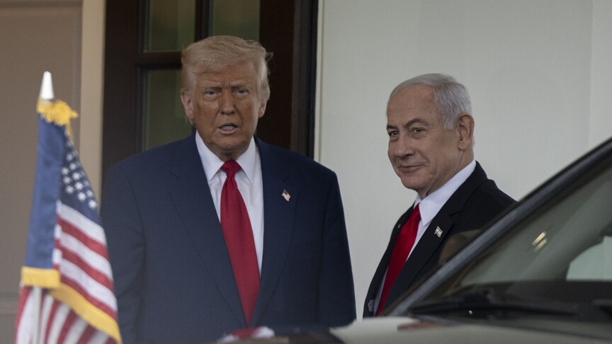 Axios: Danışmanlarının çoğu, Trump'ın Netanyahu'yu destekleme kararına karşı çıkıyordu