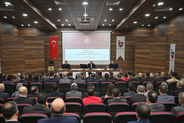 Diyarbakır'da koordinasyon toplantısında 559 projenin bedeli 412 milyar liraya ulaştı