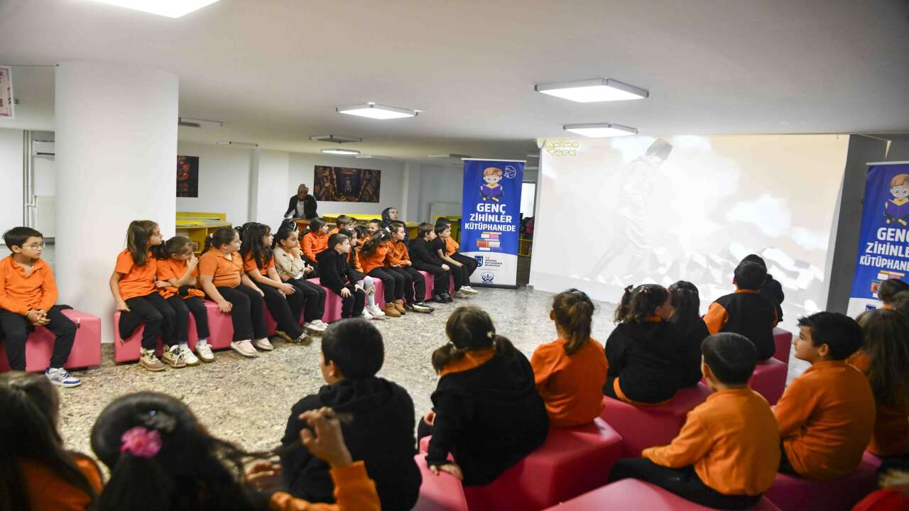 ABB’den çocuklara kütüphane sevgisi: “Genç Zihinler Kütüphanede” etkinliği sürüyor