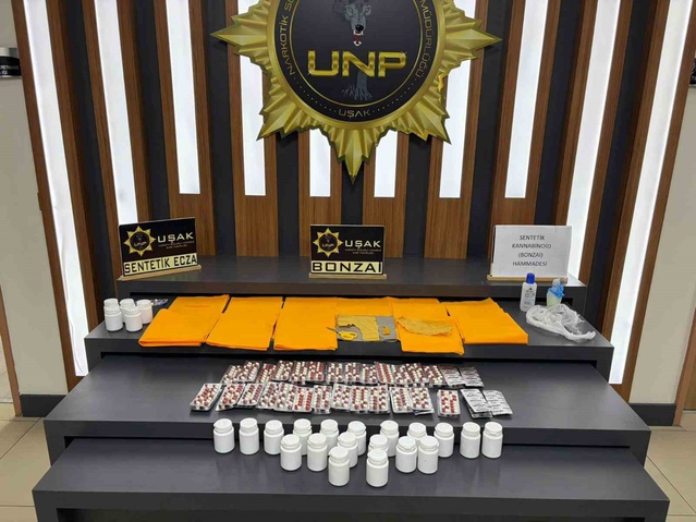 Uşak'ta uyuşturucu operasyonlarında 27 zehir taciri tutuklanarak cezaevine gönderildi
