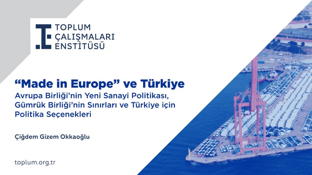 Rapor, AB otomotiv planında Türkiye'yi kamu desteğinden dışlanma riskine karşı uyardı
