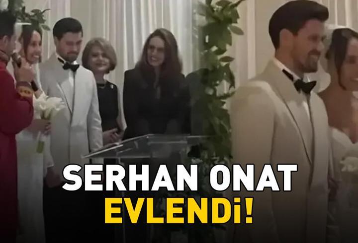 Survivor Serhan Onat evlendi! Merve Küsmenoğlu sade gelinliği ve duru güzelliğiyle göz kamaştırdı